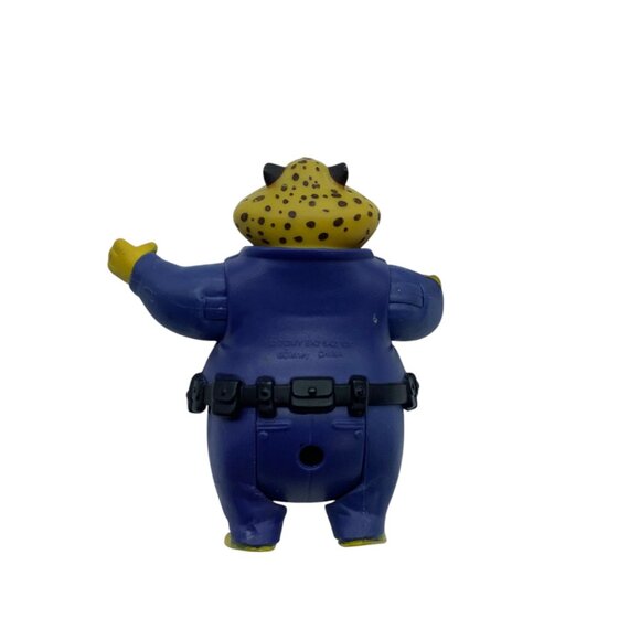 Disney Zootopia Officer Clawhauser PVC Figurine Collectible Toy 3" - Picture 2 of 7